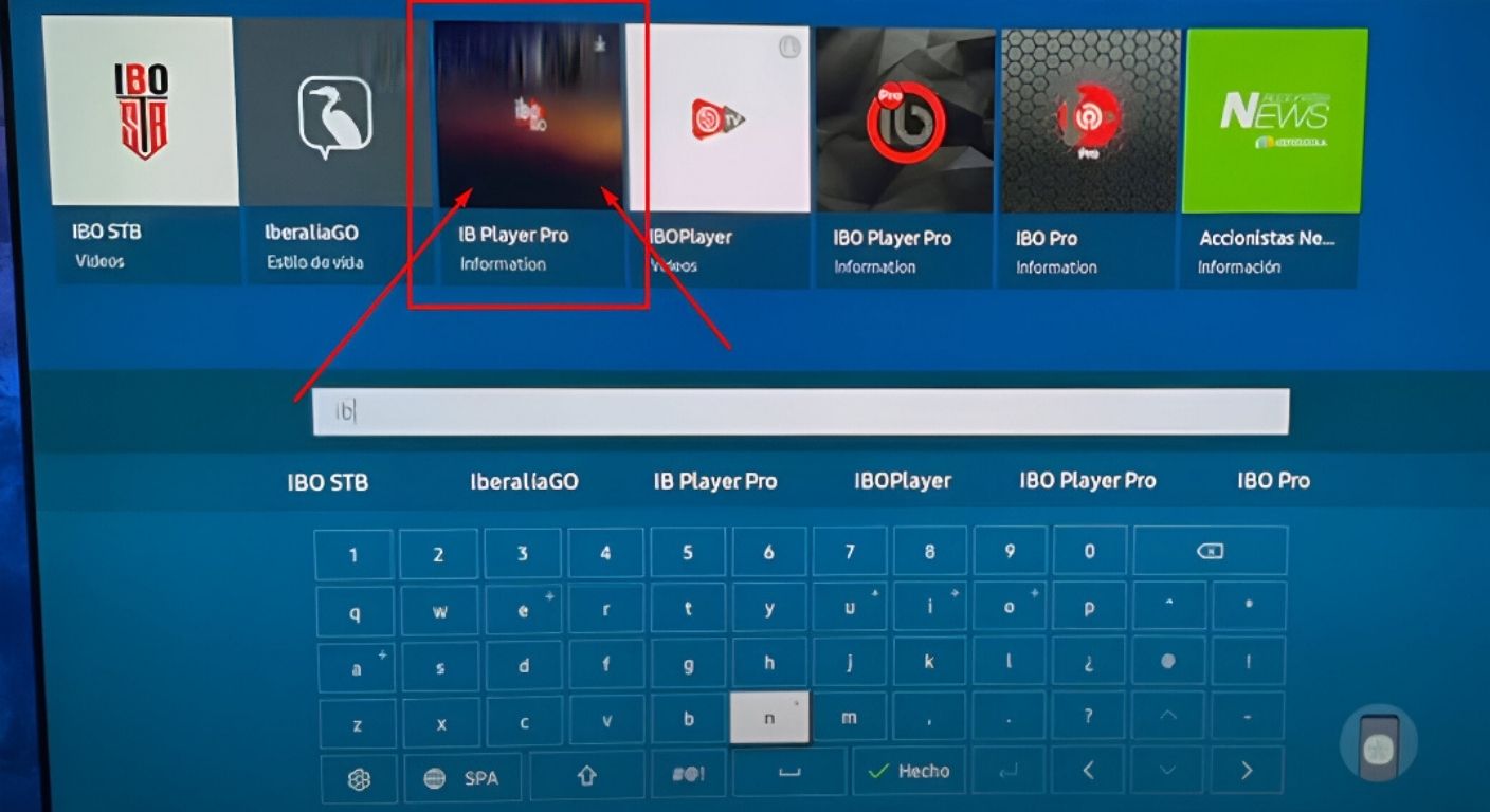 Installation et configuration IBO Player Pro sur Samsung